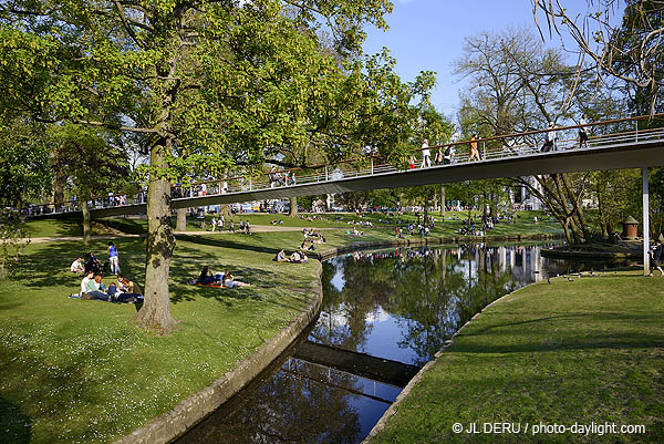 Liège - passerelle sur la Meuse